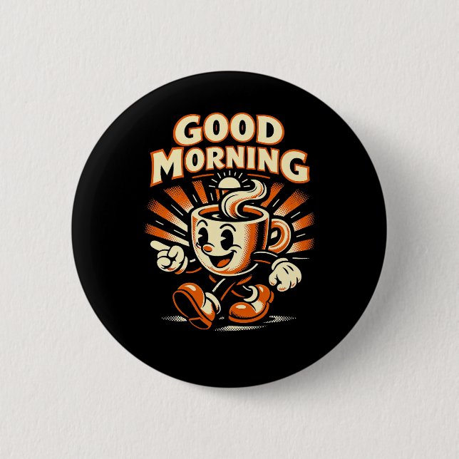 The Morning Brew Button (Front)
