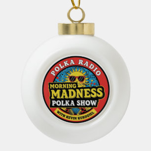 The Morning Madness Snowflake Framed Ornament