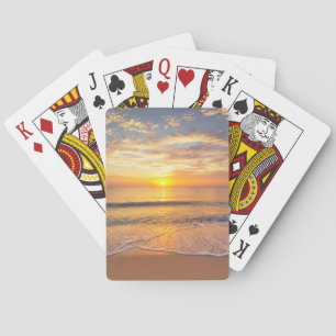 The Morning Sun at Seaside Poker Cards