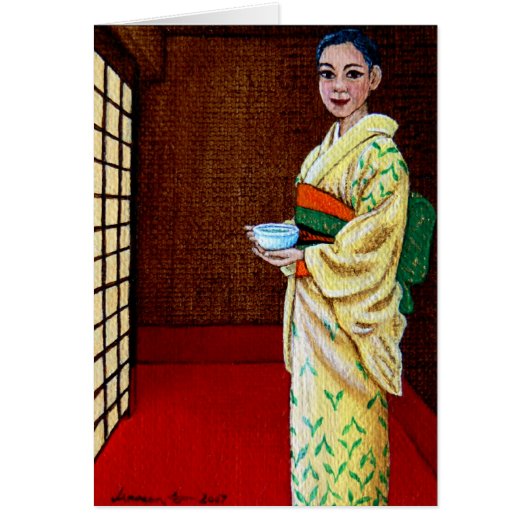 "The Morning Tea" Cards (Front)