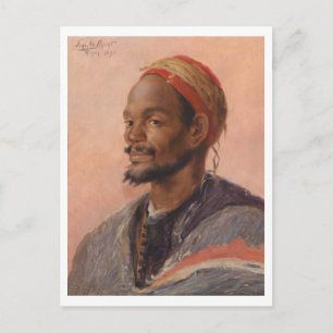 The Moroccan by Ferdinand Willaert Postcard