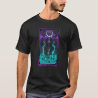 The Morrigan Death Tarot Card Gothic Pagan Witch T