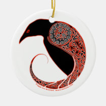 The Morrigan Raven Celtic Ornament #2