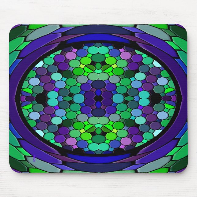 The Mosaic Turtle.... Mouse Pad (Front)