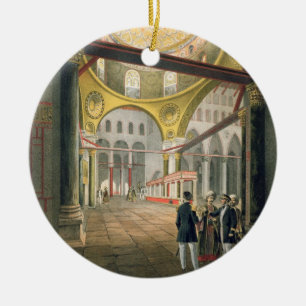 The Mosque El Aksa, from 'Souvenirs of Jerusalem', Ceramic Ornament