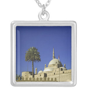 The Mosque of Muhammad Ali at the Citadel, also 2 Silver Plated Necklace