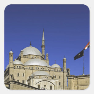 The Mosque of Muhammad Ali at the Citadel, also Square Sticker