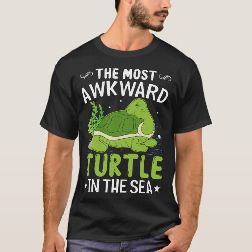 The_most_awkward_Turtle_T_shirt  T_Shirt