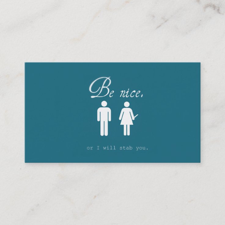 The most badass business cards ever Zazzle