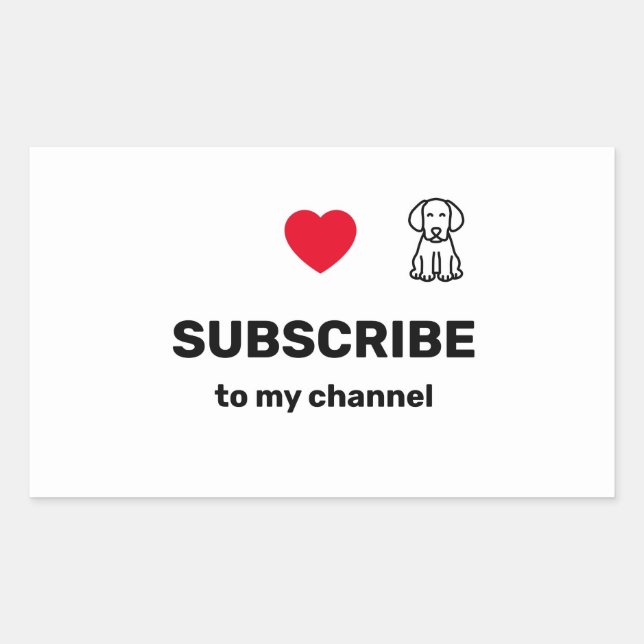 The most beautiful YouTube stickers (Front)