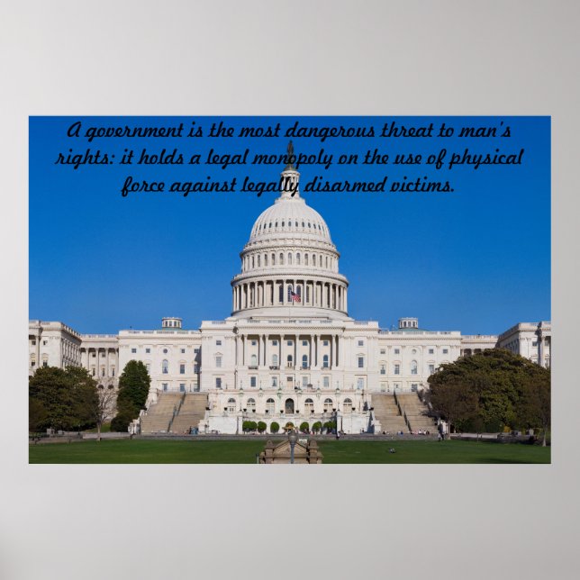 The most dangerous threat. poster (Front)