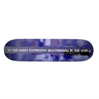 The Most Expensive Skateboard In The World Deck