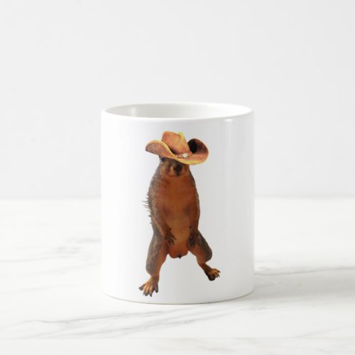 The most interesting squirrel in the world coffee mug