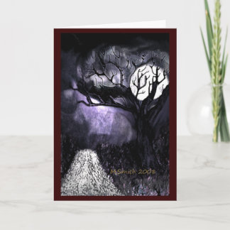 'THE MOST PAINFUL DARK" GREETING CARD