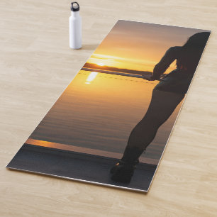 The most relaxing and exciting sunset yoga mat