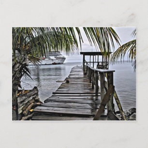 The most relaxing dock postcard