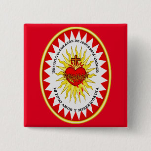 The Most Sacred Heart of Jesus Button