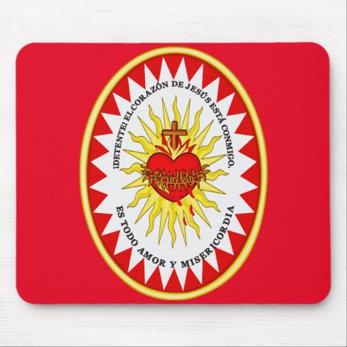 The Most Sacred Heart of Jesus Mouse Pad