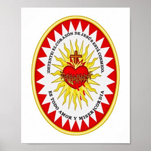 The Most Sacred Heart of Jesus  Poster