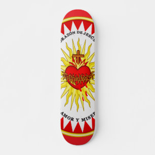 The Most Sacred Heart of Jesus Skateboard
