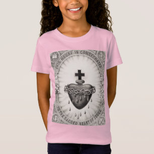 The Most Sacred Heart of Jesus Symbol of Divine T-Shirt