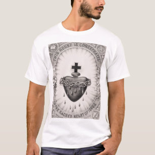 The Most Sacred Heart of Jesus Symbol of Divine T-Shirt