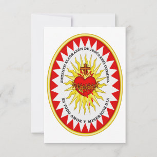 The Most Sacred Heart of Jesus Thank You Card