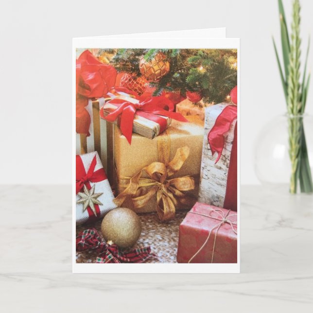 THE MOST WONDERFUL TIME OF THE YEAR "CHRISTMAS" HOLIDAY CARD (Front)