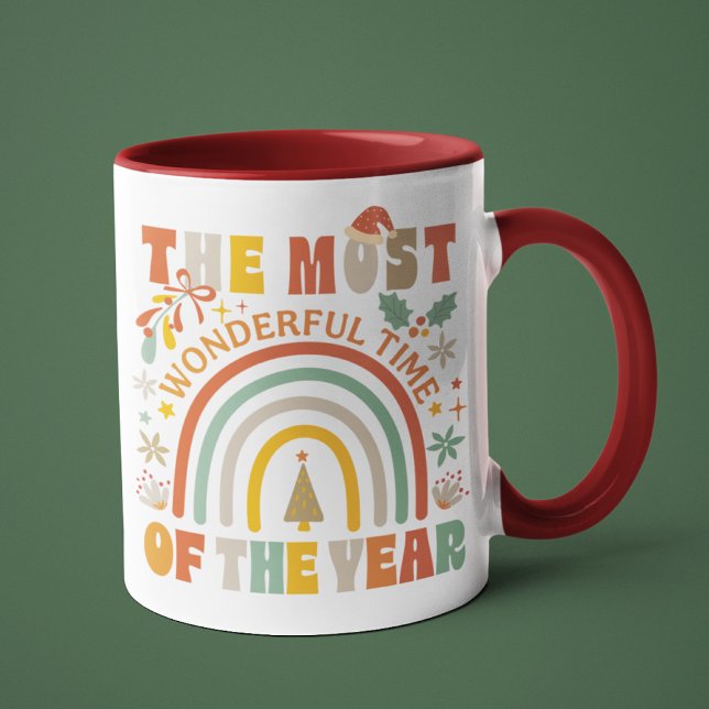 The Most Wonderful Time Of The Year Christmas Mug (Creator Uploaded)