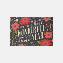 The Most Wonderful Time of Year Holiday Floral