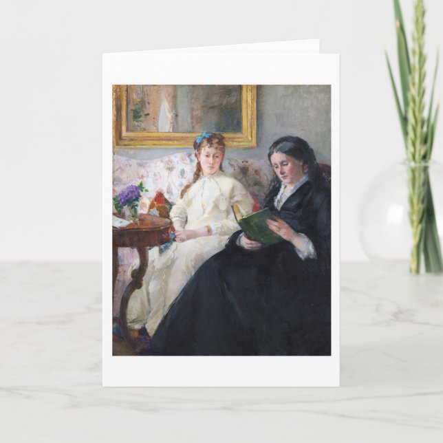 The Mother and Sister of the Artist, Berthe Moriso Card (Front)