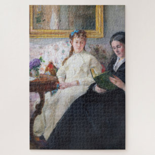 The Mother and Sister of the Artist, Berthe Moriso Jigsaw Puzzle