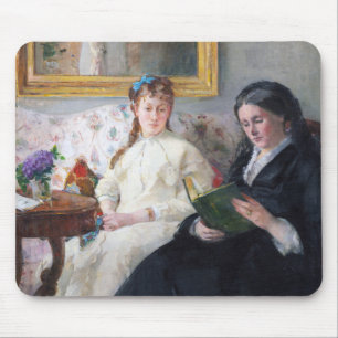 The Mother and Sister of the Artist, Berthe Moriso Mouse Pad