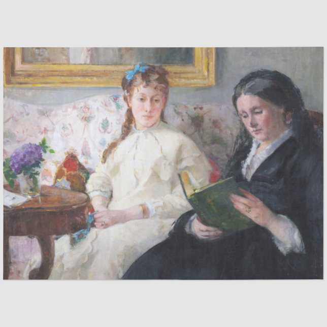 The Mother and Sister of the Artist, Berthe Moriso Tissue Paper (Front)
