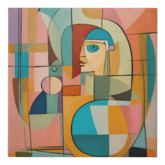 The mother faux canvas print