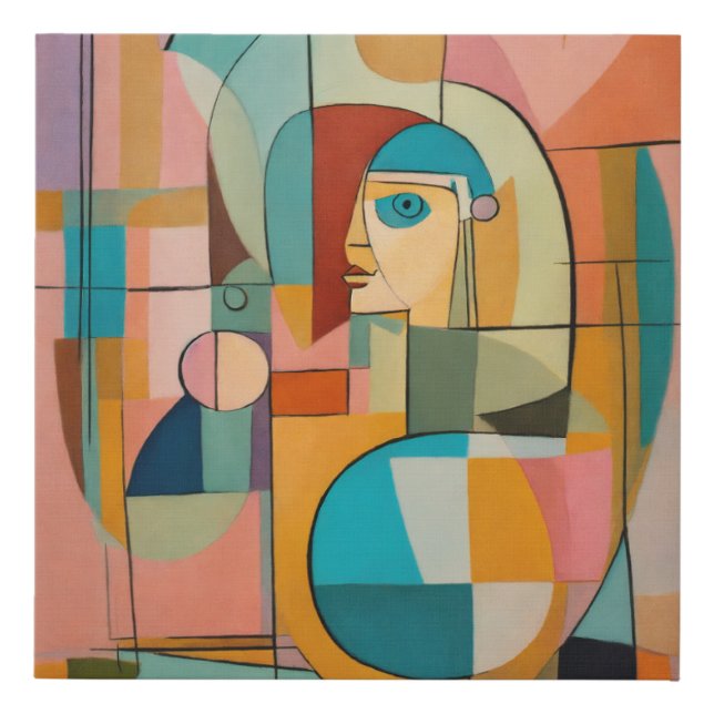 The mother faux canvas print (Front)