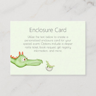 The Mother of a Dragon Enclosure Card