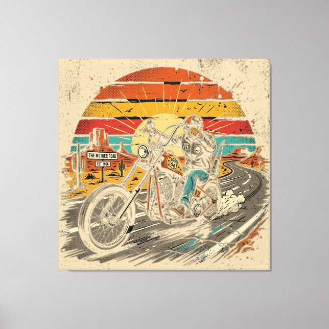 The Mother Road Canvas Print (Front)