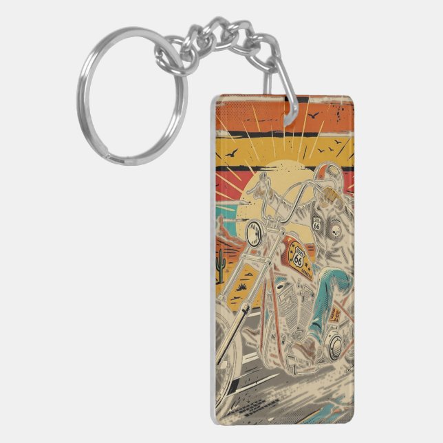 The Mother Road Keychain (Front Left)