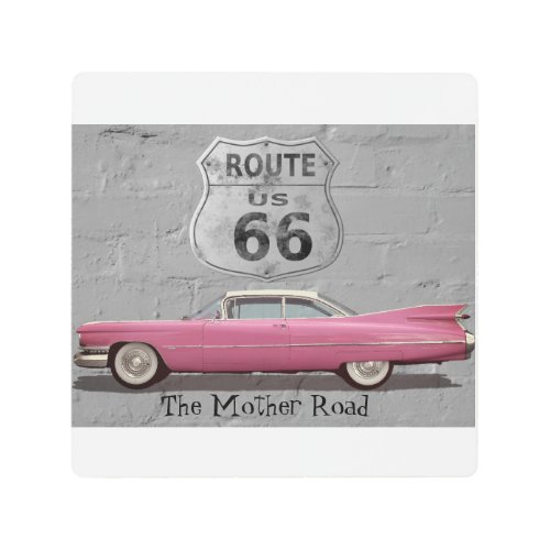 The Mother Road Metal Wall Art