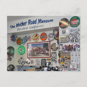 The Mother Road Musuem Postcard
