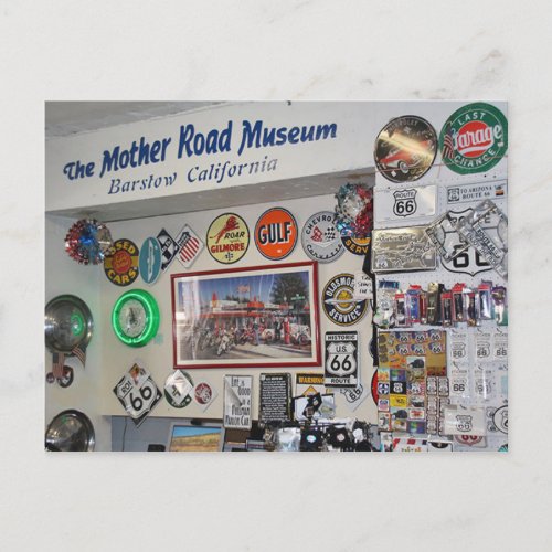 The Mother Road Musuem Postcard