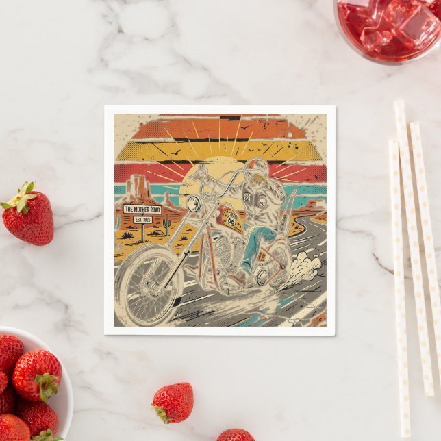 The Mother Road Napkins (Insitu)