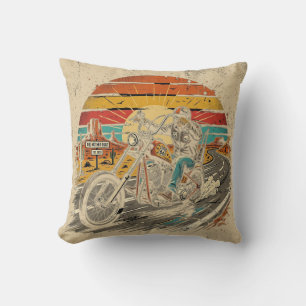 The Mother Road  Throw Pillow