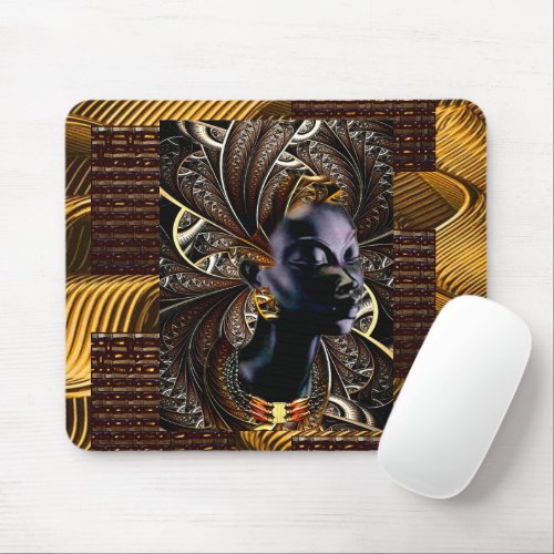 The Motherland Africa Queen Art Mouse Pad