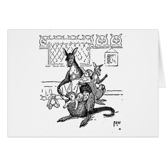 The Motherly Kangaroo Cards (Front Horizontal)
