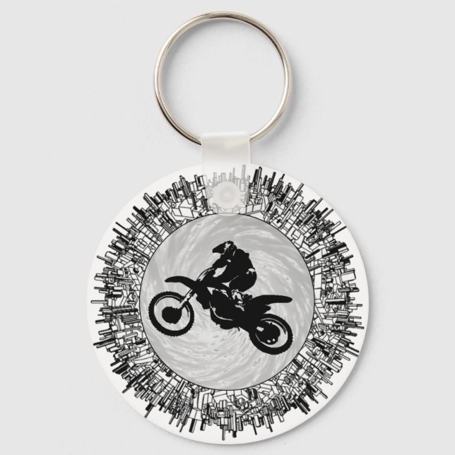 THE MOTOCROSS EFFECT KEYCHAIN (Front)