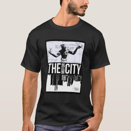 The Motor City Collection  Detroit Motor City Mich T_Shirt