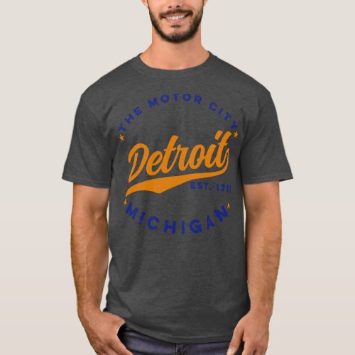 The Motor City Detroit T_Shirt