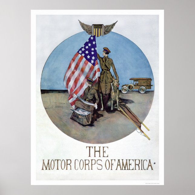 The Motor Corps of America (US02075) Poster (Front)